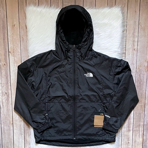 The North Face Women’s Hydrenaline Black Rain Jacket - Picture 2 of 9